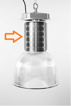 LED High bay lamp heat sink